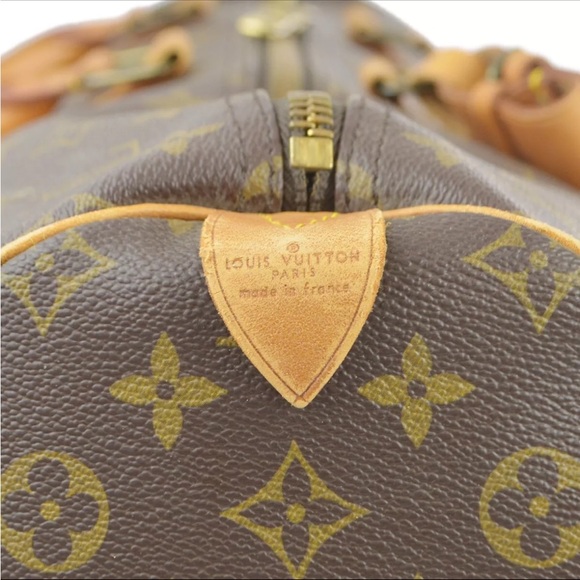 SALE 🔥AUTHENTIC LARGE LOUIS VUITTON KEEPALL 55 TRAVEL DUFFEL BAG LV MONOGRAM - Picture 9 of 11